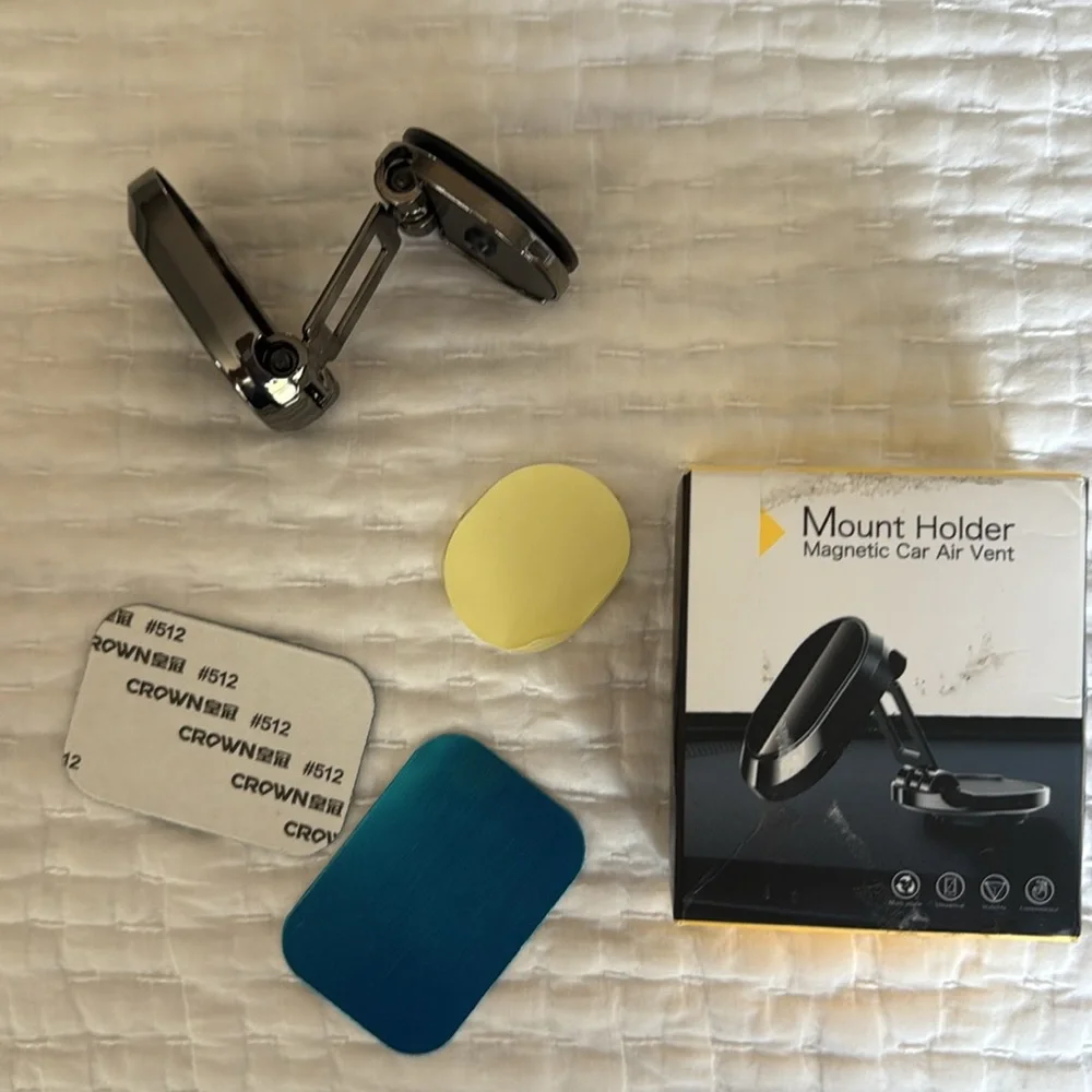 Black Magnetic Car Air Vent Mount Holder